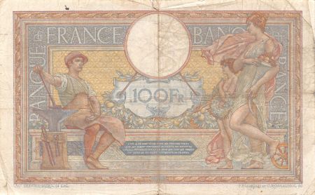 France 100 Francs Luc Olivier Merson - sans LOM - 11-01-1916 Série W.3215 - TB