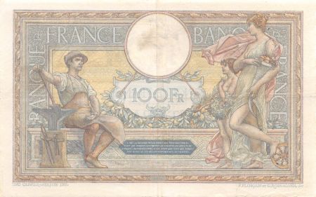 France 100 Francs Luc Olivier Merson - sans LOM - 11-10-1923 Série U.9820 - TTB