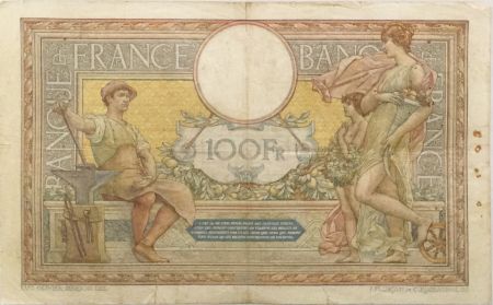 France 100 Francs Luc Olivier Merson - sans LOM - 12-02-1913 Série Z.1712 - PTB