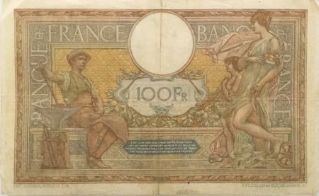France 100 Francs Luc Olivier Merson - sans LOM - 12-03-1920 Série S.6899 - TB+