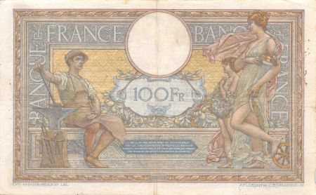 France 100 Francs Luc Olivier Merson - sans LOM - 12-10-1914 Série P.2473 - TTB