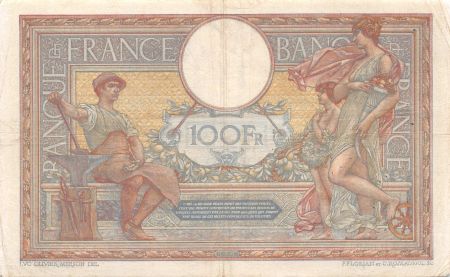 France 100 Francs Luc Olivier Merson - sans LOM - 12-12-1919 Série H.6594 - PTTB