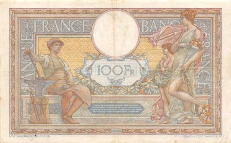 France 100 Francs Luc Olivier Merson - sans LOM - 15-05-1914 Série S.2227 - TTB