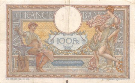 France 100 Francs Luc Olivier Merson - sans LOM - 15-05-1915 Série G.2823 - TTB