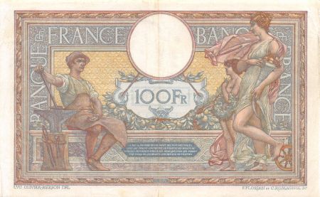 France 100 Francs Luc Olivier Merson - sans LOM - 17-02-1920 Série T.6815 - TTB