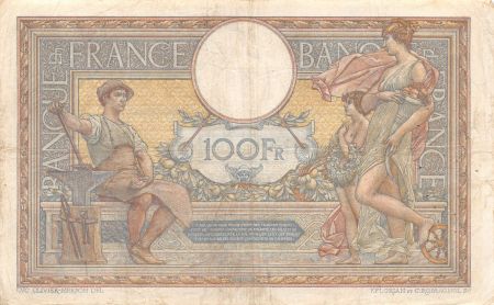 France 100 Francs Luc Olivier Merson - sans LOM - 17-08-1918 Série B.4985 - PTTB