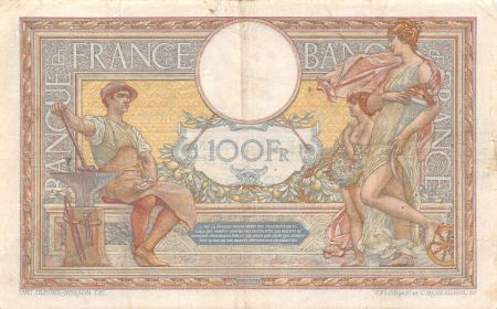 France 100 Francs Luc Olivier Merson - sans LOM - 20-05-1914 Série Z.2236 - TTB
