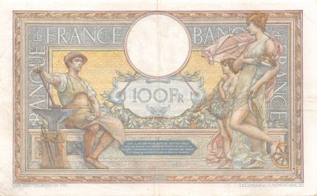 France 100 Francs Luc Olivier Merson - sans LOM - 23-02-1923 Série K.9027 - TTB