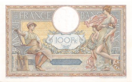 France 100 Francs Luc Olivier Merson - sans LOM - 23-09-1922 Série K.8519 - SUP