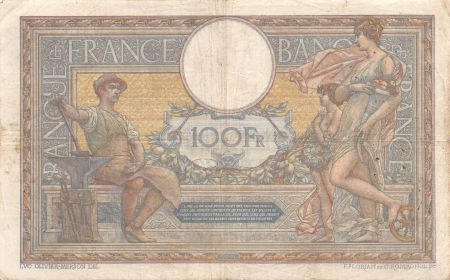 France 100 Francs Luc Olivier Merson - sans LOM - 23-11-1918 Série W.5316 - PTTB
