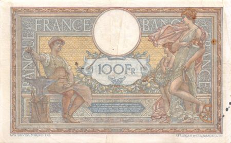 France 100 Francs Luc Olivier Merson - sans LOM - 24-09-1919 Série J.6328 - TTB