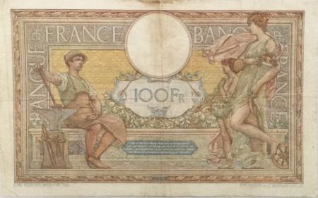 France 100 Francs Luc Olivier Merson - sans LOM - 25-08-1919 Série D.6223 - TB+