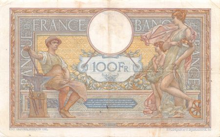France 100 Francs Luc Olivier Merson - sans LOM - 26-04-1915 Série F.2791 - TTB