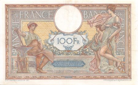 France 100 Francs Luc Olivier Merson - sans LOM - 27-05-1919 Série F.5934 - TTB