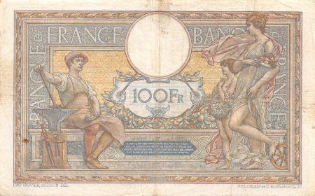 France 100 Francs Luc Olivier Merson - sans LOM - 27-06-1918 Série N.4820 - PTTB