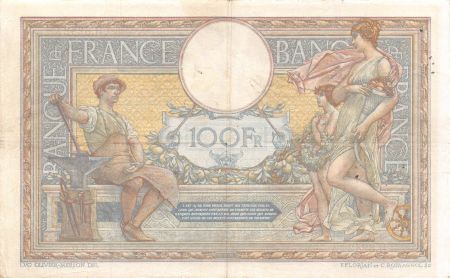 France 100 Francs Luc Olivier Merson - sans LOM - 30-08-1919 Série H.6242 - TTB