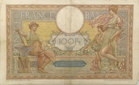 France 100 Francs Luc Olivier Merson - sans LOM - 31-07-1913 Série T.1993 - PTB