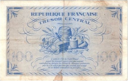 France 100 Francs Marianne - 02-10-1943 Série PG 561524