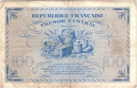 France 100 Francs Marianne - 02-10-1943 Série PN 636262