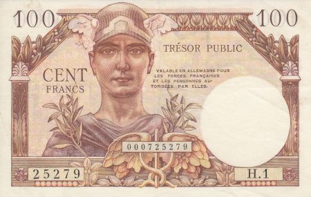 France 100 Francs Mercure, Trésor Français - 1955 - Série H.1 25279