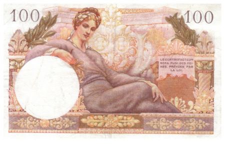 France 100 Francs Mercure, Trésor Public - 1955 - Série Q.1 - TTB+