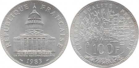 France 100 Francs Panthéon - 1983 FDC