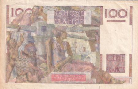 France 100 Francs Paysan - 01-04-1954 - Série V.604 - TTB+