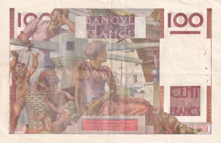 France 100 Francs Paysan - 02-12-1948 - Série A.274 - TTB+