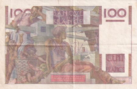 France 100 Francs Paysan - 04-06-1953 - Série J.539 - SUP