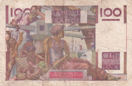 France 100 Francs Paysan - 04-09-1952 - Série N.466 - TB+