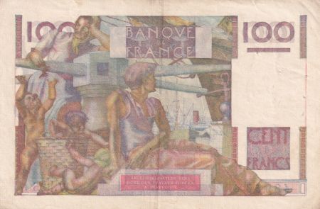 France 100 Francs Paysan - 05-02-1953 - Série W.535 - TTB
