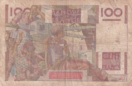 France 100 Francs Paysan - 16-11-1950 - Série Y.387 - TB