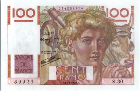 France 100 Francs Paysan - 17-01-1946 - Série S.30