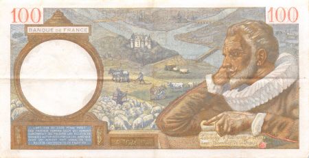 France 100 Francs Sully - 02-10-1941 Série P.24926 - TTB+