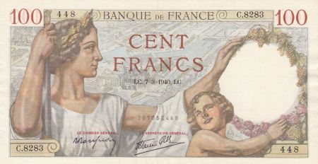 France 100 Francs Sully - 07-03-1940 Série C.8283