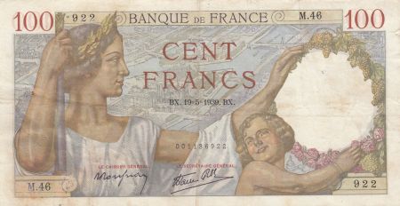 France 100 Francs Sully - 19-05-1939 - Série M.46