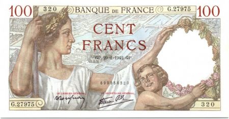 France 100 Francs Sully - 29-01-1942