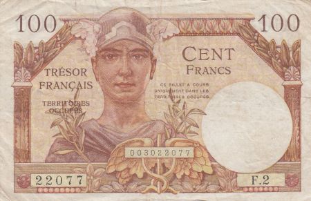 France 100 Francs Trésor Français - 1947 - Série F.2
