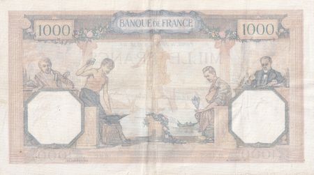 France 1000 Francs - Cérès et Mercure - 20-10-1938 - Série O.4285 - F.38.30