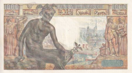 France 1000 Francs - Déesse Déméter - 1943 - Série T.2989 - P.NEUF - F.40.15