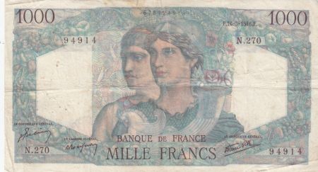 France 1000 Francs - Minerve et Hercule - 16-05-1946 - Série N.270 - F.41.14