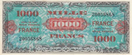 France 1000 Francs 1945 - Impr. américaine (France)-  sans série