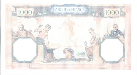 France 1000 Francs Cérès et Mercure - 02-02-1939 Série C.6182-666