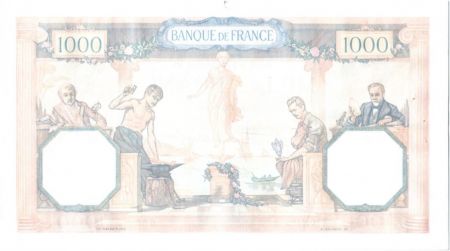 France 1000 Francs Cérès et Mercure - 02-02-1939 Série C.6182-668