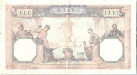 France 1000 Francs Cérès et Mercure - 02-04-1931 P.1298