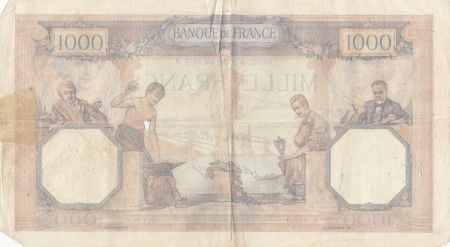 France 1000 Francs Cérès et Mercure - 02-10-1930 - Série N.1003