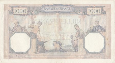 France 1000 Francs Cérès et Mercure - 03-11-1938 Série E.5131