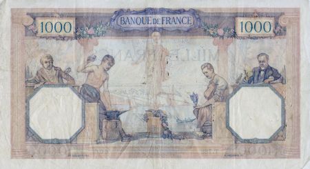 France 1000 Francs Cérès et Mercure - 04-01-1930 Série T.788 - TTB