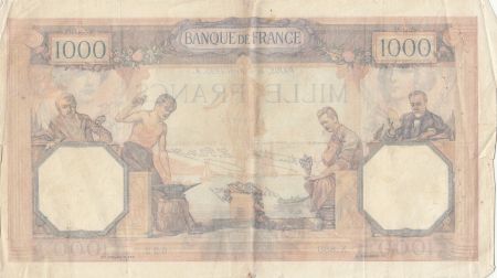 France 1000 Francs Cérès et Mercure - 04-04-1930 - Série X.880