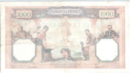 France 1000 Francs Cérès et Mercure - 05-09-1927 Série V.513